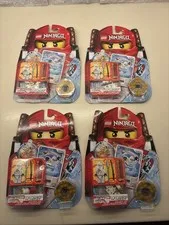 LEGO 2171 Lot Of 4 Ninjago DX ZANE WHITE DRAGON NINJA Spinjitzu Sealed. Lot D