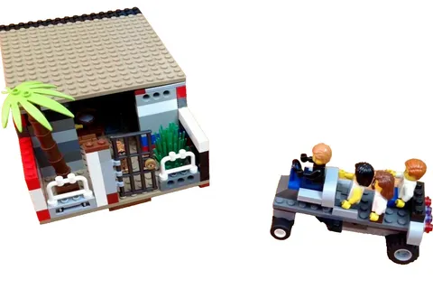 GENUINE LEGO MINIFIGURE FAMILY DOG FOOD HOUSE BRICKS BLOCKS BUILDING TOY LOT MOC