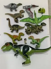 [PART 2/2] LEGO DINOSAUR FIGURES LOT - Various LEGO Velociraptors, Pteranodons