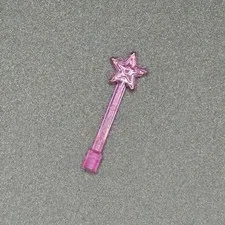 LEGO Minifigure Lot of 1 Pink Magic Wand Star Fairy Princess Friends Wizard