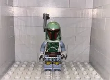 Lego Boba Fett Star Wars Minifigure (No Cape)
