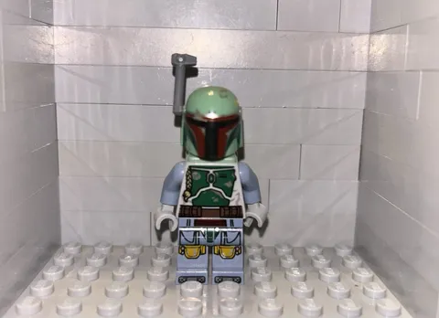 Lego Boba Fett Star Wars Minifigure (No Cape)