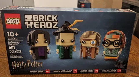LEGO 40560 Brickheadz Harry Potter Professors - Brand New Sealed Retired Set