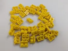 Lego x50 New Yellow Bracket 1 x 2 - 1 x 2 Inverted # 99780 MOC Bulk Parts Lot
