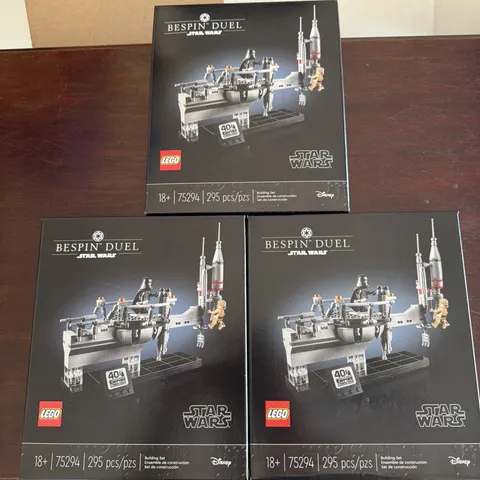 Lot Of LEGO Star Wars: Bespin Duel (75294) x3
