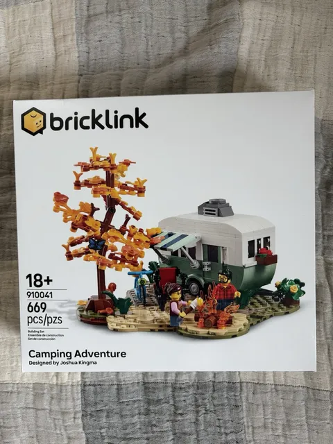 LEGO Bricklink Camping Adventure Set 910041 - Exclusive, Brand New Sealed