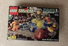 Vintage 1999 Lego 4930 System Rock Raiders Crew sealed in box NIB