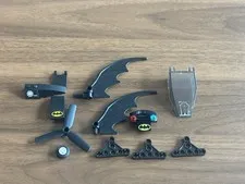 2007 Lego Batman The Batcopter 7786 Parts
