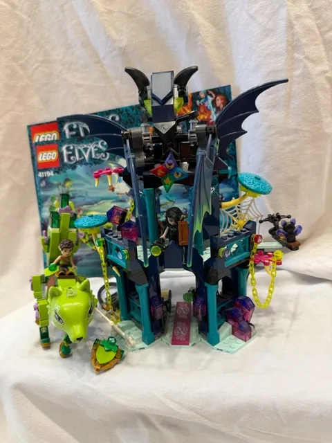 Pre-owned LEGO Set 41194 Elves' Noctura's Tower & Earth Fox Rescue w/ manuals