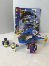 Lego Disney Toy Story - Buzz’s Star Command Spaceship Set #7593 - 100% Complete