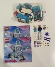 Lego 41062 Disney Princess Elsa's Sparkling Ice Castle Complete w Instructions 