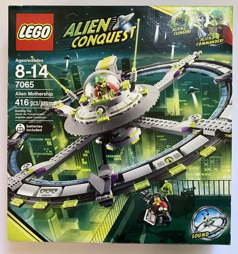 LEGO 7065  Alien Conquest NIB. Never opened.  Seals intact.