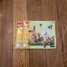 LEGO 40523 Easter Rabbits Display 287pcs Poly Bag Bulk Lot w/Instructions