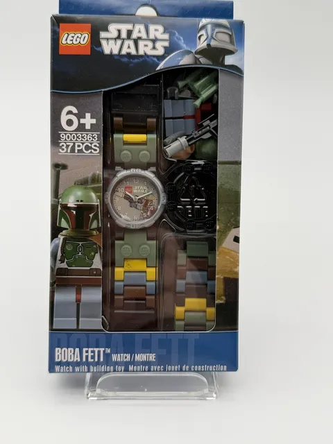Lego Star Wars Watch Set 9003363 New BOBA FETT Minifigure Clone Wars Art