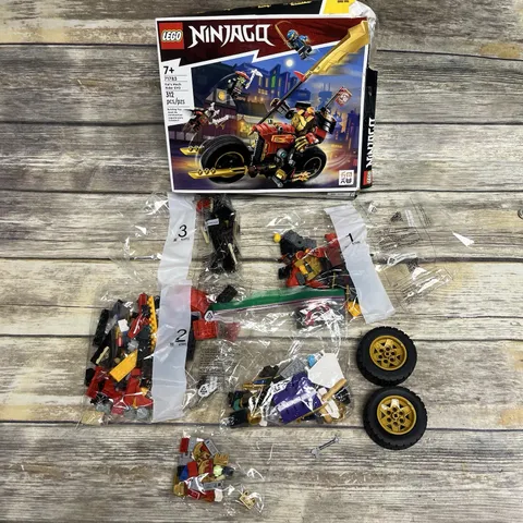 LEGO Ninjago: Kai's Mech Rider EVO (71783) Incomplete For Parts (Package 1 Open)