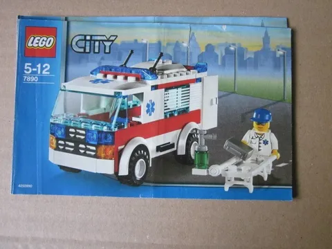 LEGO Instructions Instruction City 7890 (5-12)