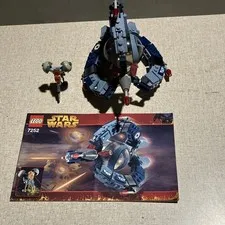 LEGO Star Wars Episode III 7252 Droid Tri-Fighter 148pc 2005 with Manual No Box