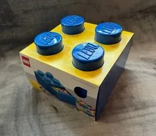 NEW Sealed LEGO 40051731 :  4-Stud Brick Drawer Storage Box (Blue)