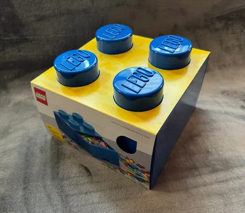 NEW Sealed LEGO 40051731 :  4-Stud Brick Drawer Storage Box (Blue)