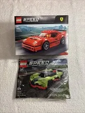 Lego Speed Champions 75890 Ferrari F40 And Aston Martin New Retired 