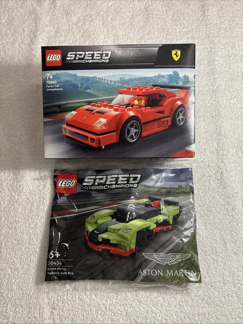 Lego Speed Champions 75890 Ferrari F40 And Aston Martin New Retired 