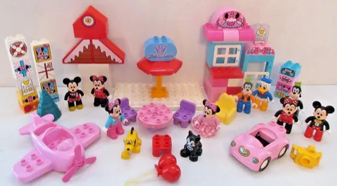Lego Duplo Mickey Mouse & Minnie Mouse Toy Lot Toy Bundle