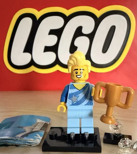Lego CMF Series 22 Skating Champion Minifigure With Accessories 