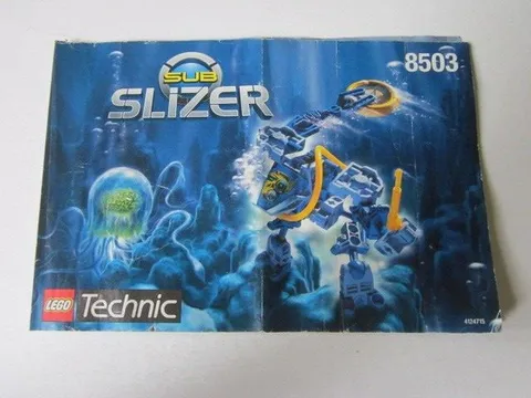 Lego Building Instructions Technic 8503 Sub Slicer