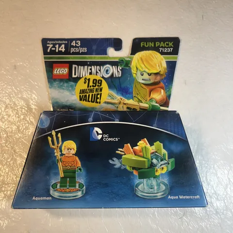 LEGO DIMENSIONS #71237: Aquaman Fun Pack New Factory Sealed