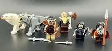 LEGO Hobbit LOTR Attack of the Wargs Minifigures Thorin Bifur Hunter Orc Yazneg
