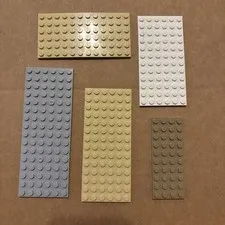 Lot Of 5 LEGO Base Plates