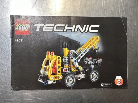 2015 LEGO Technic 42031 Manual Booklet Only  Used Condition