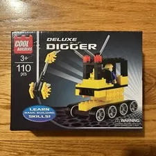 Cool Builders Deluxe Digger Construction Vehicle Learn Basic Building Skills