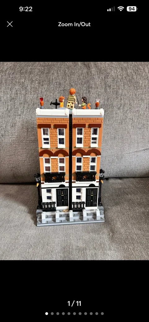LEGO Harry Potter: 12 Grimmauld Place (76408) - Used Retired Set INCOMPLETE