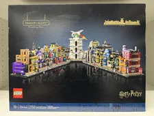 LEGO Harry Potter Diagon Alley Wizarding Shops 76444 2750 pcs 18+