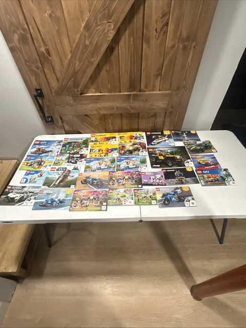 Lot of 30 Modern Misc. Lego Manuals Lego City Star Wars All Nice