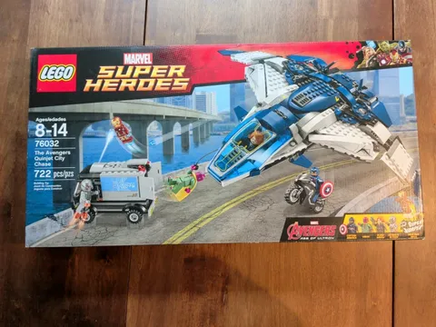 Lego 76032 Marvel Super Heroes The Avengers Quinjet City Chase-Retired