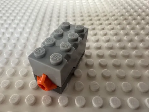 LEGO Electric, Sound Brick 2x4x2 w Light Bluish Gray Top, Space Sound 55206c05