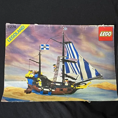 LEGO LEGOLAND Set 6274 Illustrated Instruction Manual Booklet Vintage
