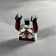 MISPRINT LEGO Star Wars Commander Fox Torso ONLY sw0202 *READ DISC*