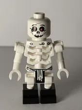 LEGO Ninjago Bonezai Minifigure Skulkin njo008 Skeleton Villain 2520 2505 2258
