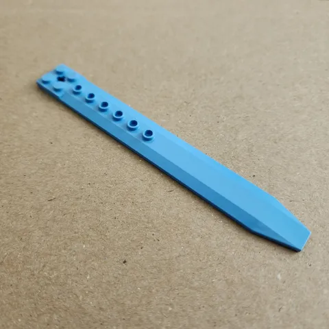 LEGO Ninjago Lightning Dragon (#2521)  1 Wing Part - #62743 Medium Blue #4636242