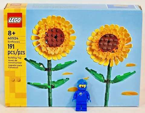 LEGO 40524 Botanicals Sunflowers New Sealed Flowers Gift Sun Fast Ship NISB
