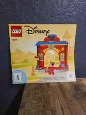 LEGO Disney Mickey & Friends Fire Station Manual Only Book 1 - 10776