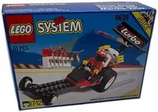 LEGO System 6639 Race Car Dragster Turbo 61 Pieces 1995 Sealed New Vintage