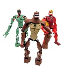 LEGO Bionicle Ben 10: Alien Force Figure Lot of  3 Humungousaur & Jetray