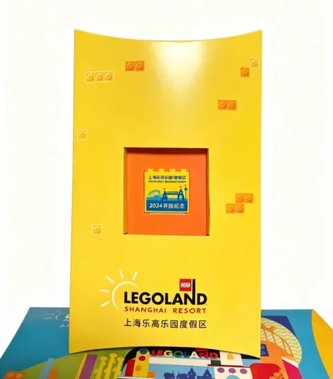 LEGO LEGOLAND Shanghai Resort Park Opening Anniversary 2 x 4 Brick 2024 Blue
