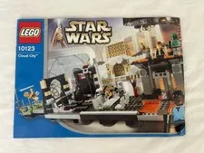 Vintage Lego Star Wars : CLOUD CITY #10123 - 2004 (Manual Book Only)