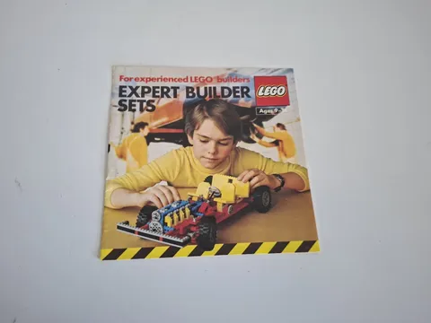 Vintage Lego Technic catalog 1980