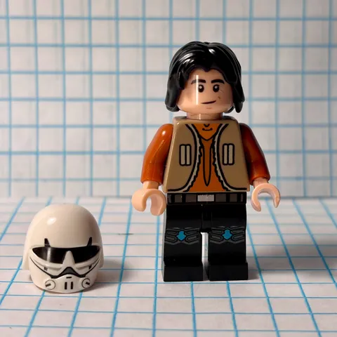 LEGO EZRA BRIDGER MINIFIG 💥 Star Wars Rebels Minifigure with Helmet SW0574A
